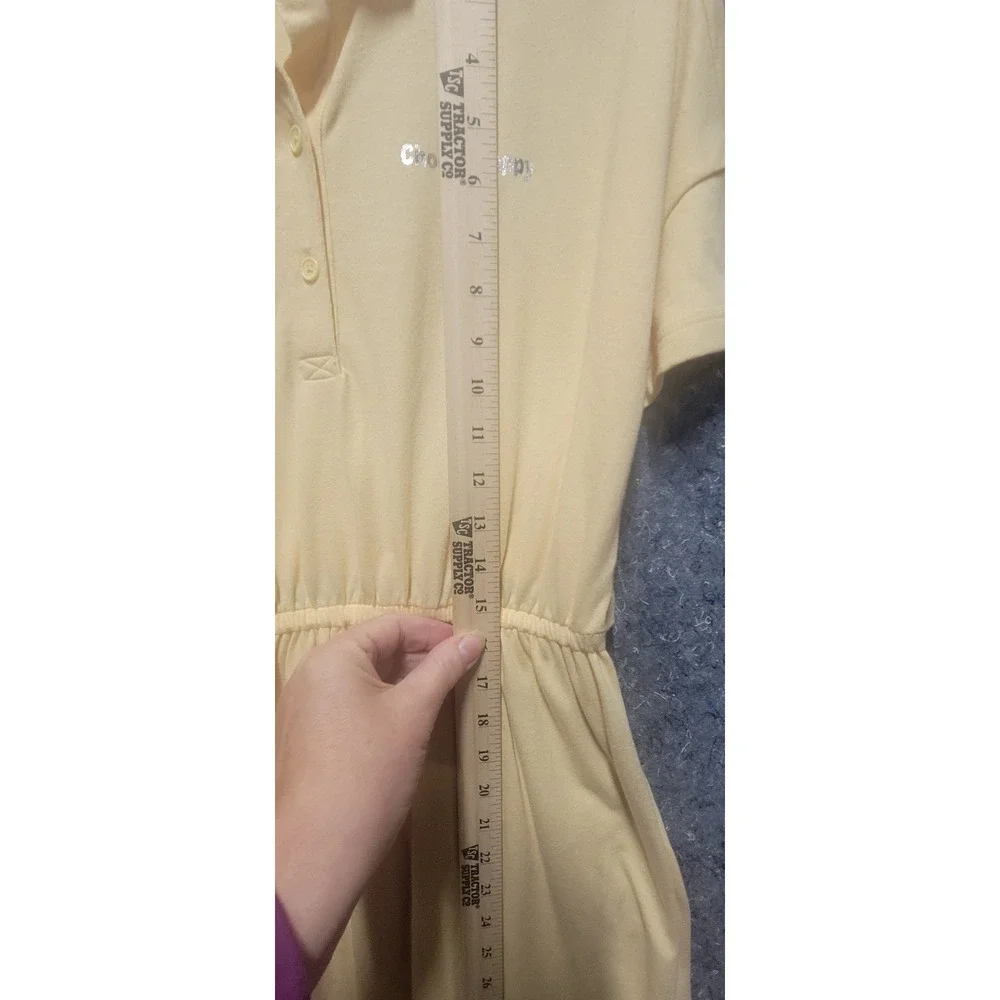 Wonder Nation Vent Back Dress Yellow/Suede Size XXL‎ (18)